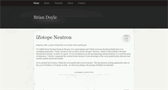 Desktop Screenshot of brian-doyle.com